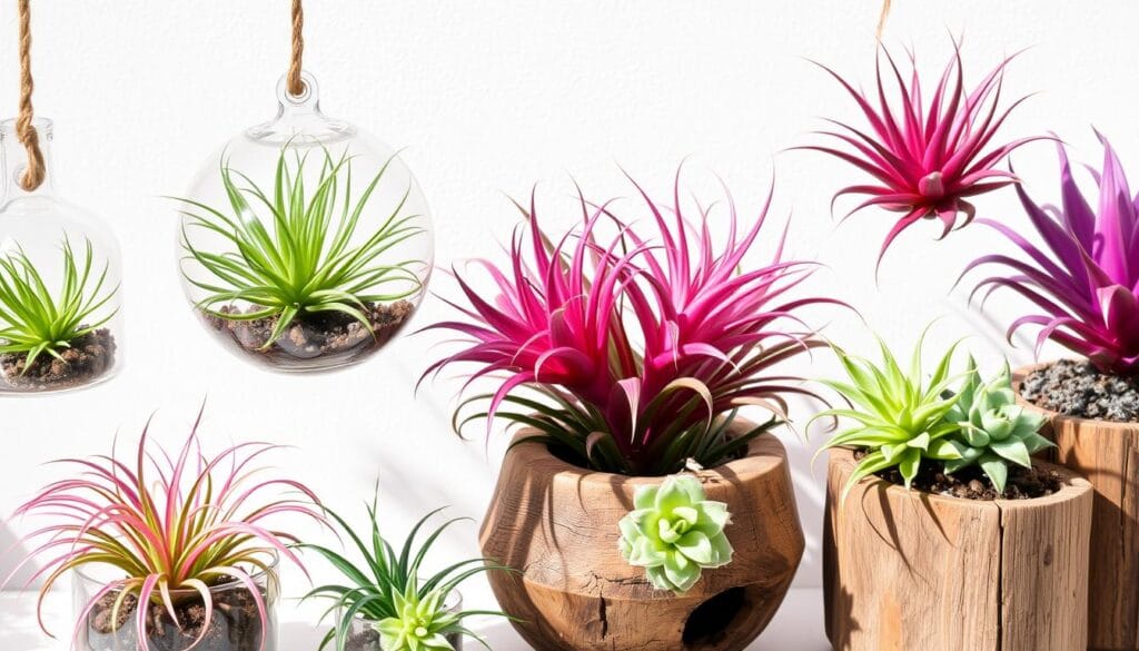 Air Plant Color Variations and Artistic Displays