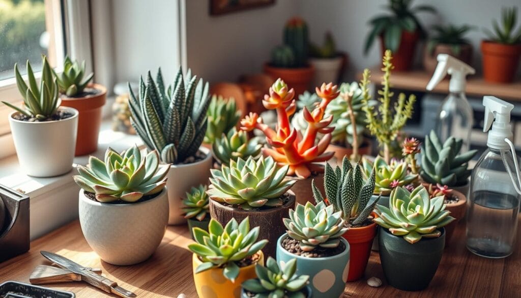 Succulent care