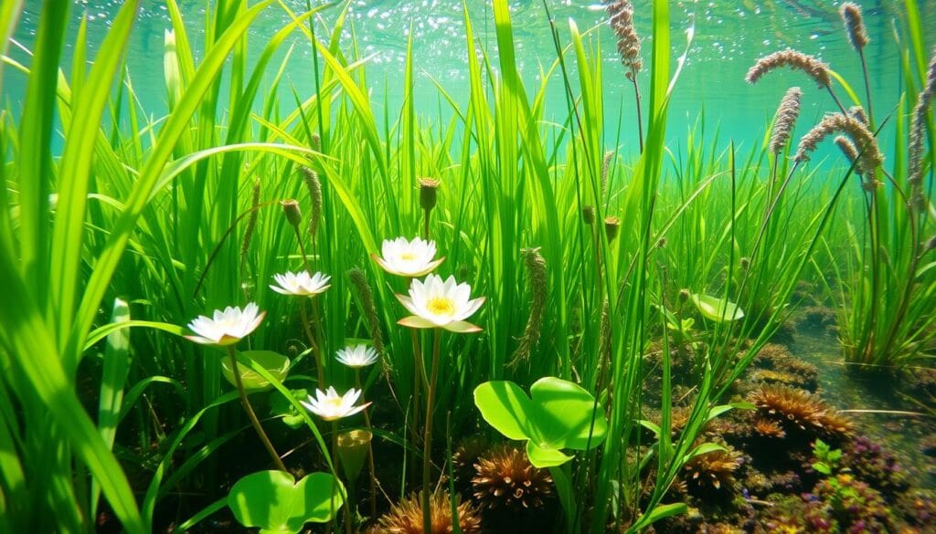 aquatic plants