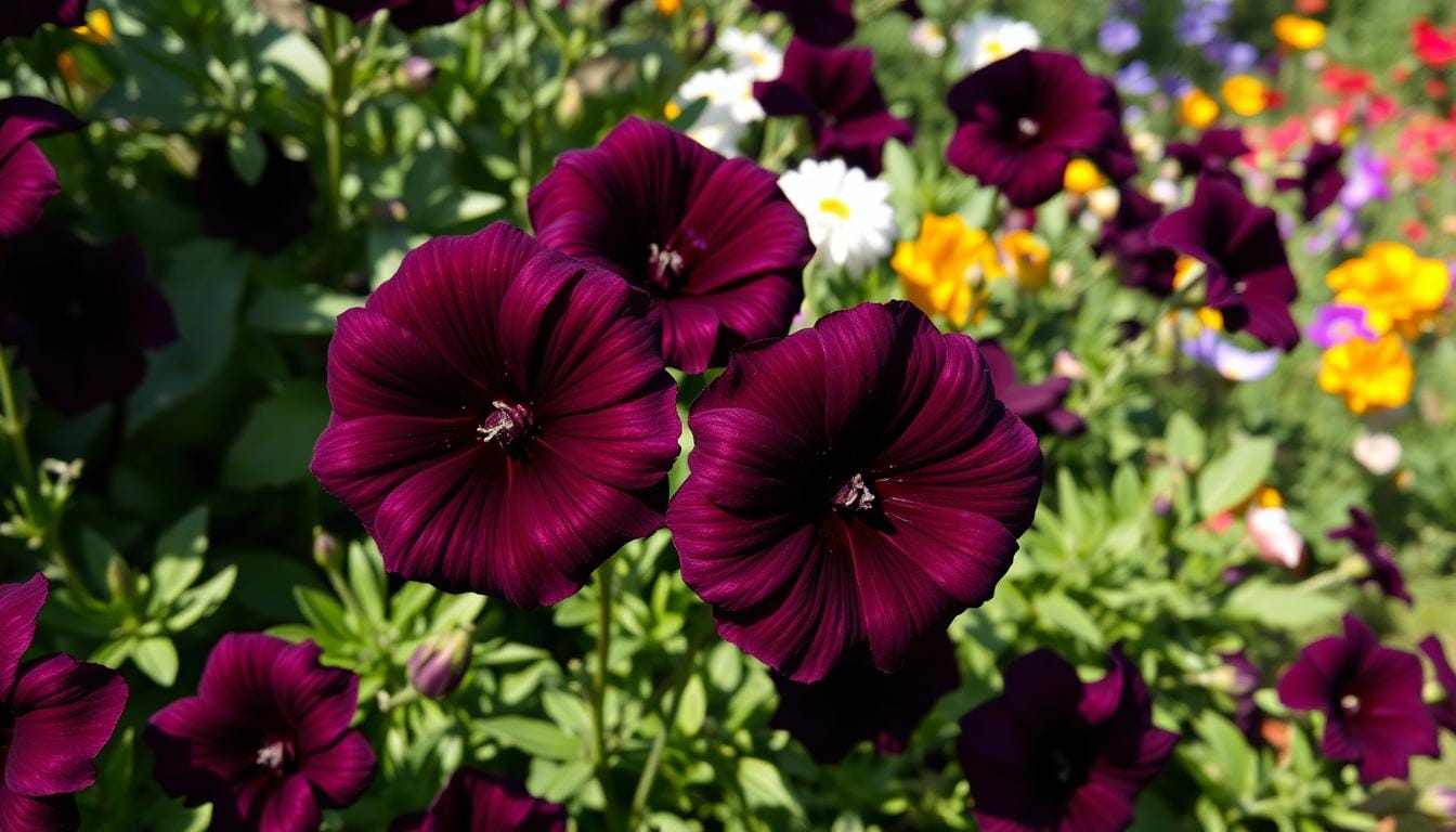 big dark purple flower