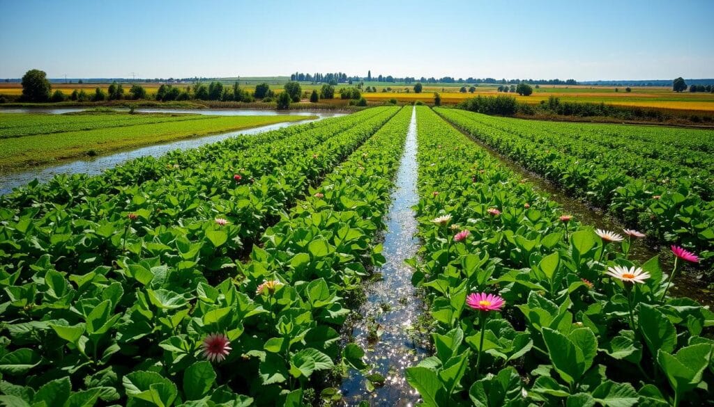 freshwater irrigation benefits