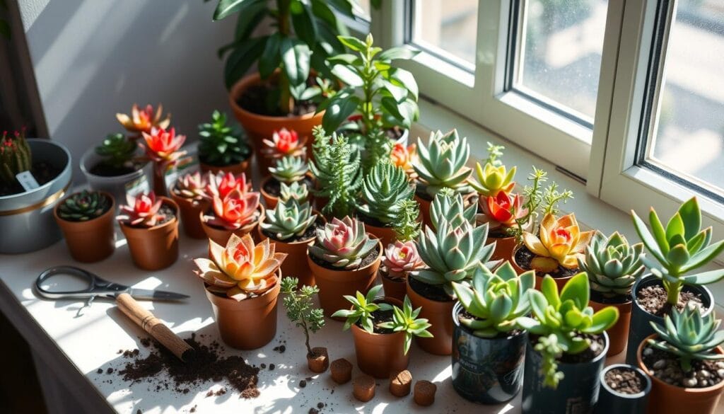 indoor succulent propagation