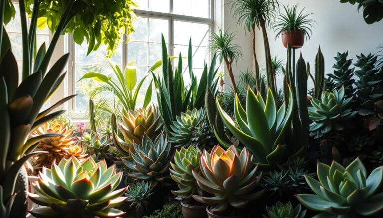 large succulent plants