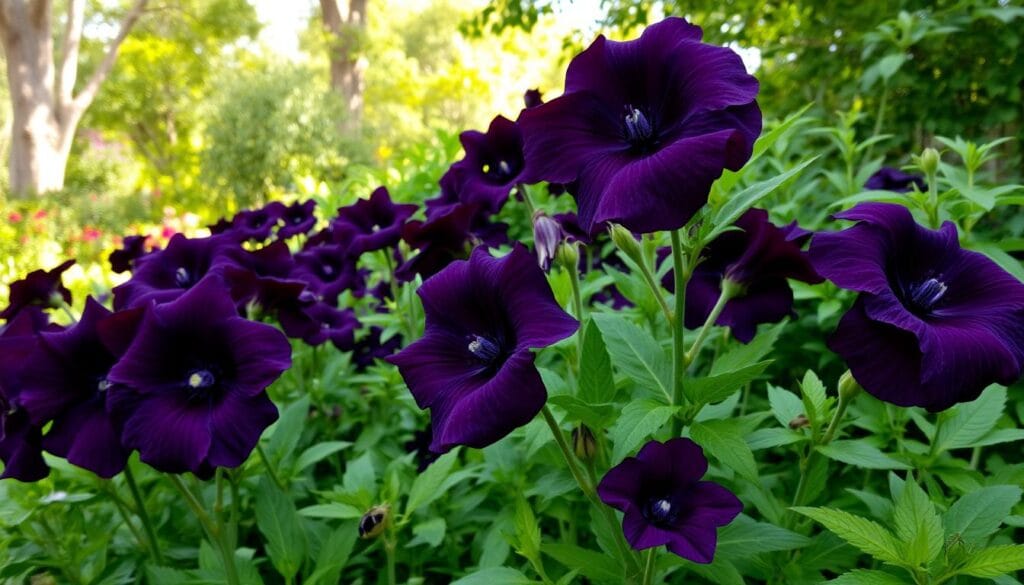 purple flower landscaping