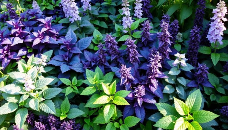 purple foliage plants