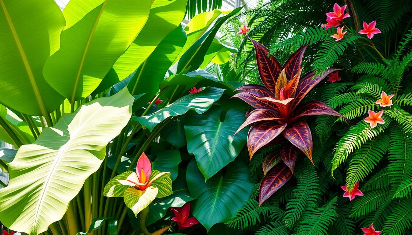 tropical foliage plant