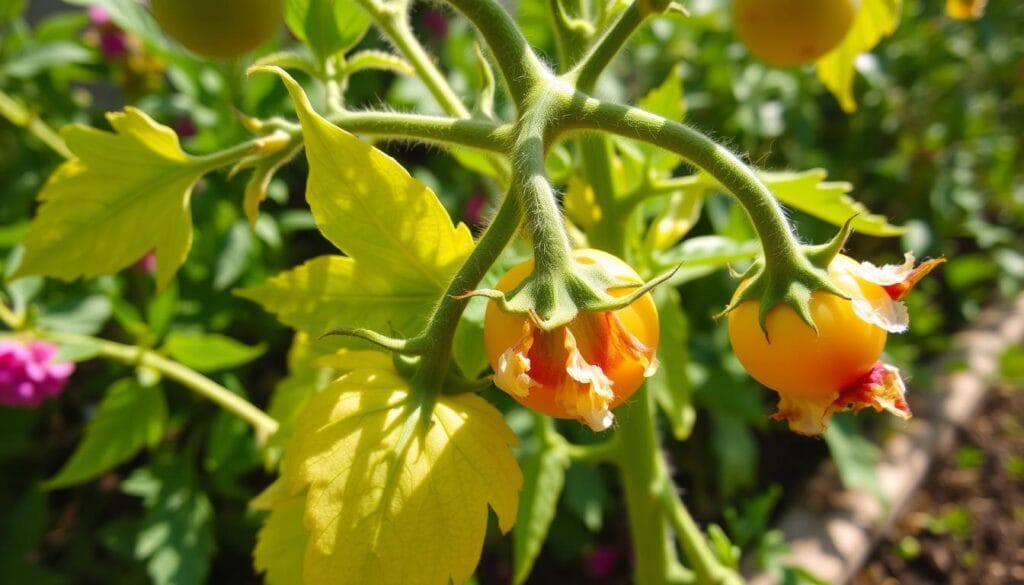 Tomato Plant Stress Indicators