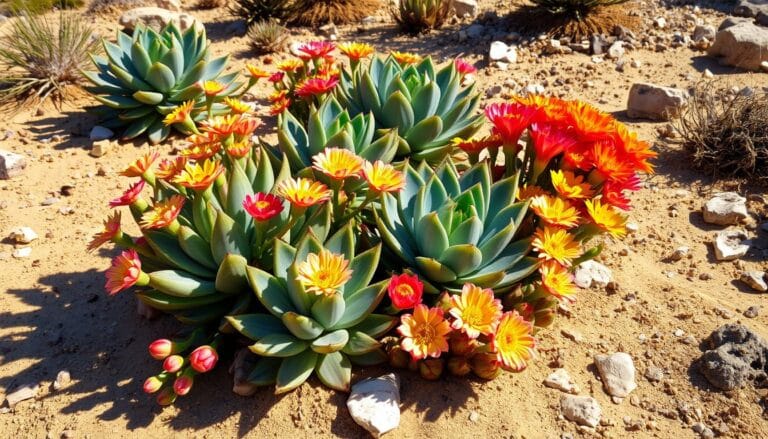 flowering succulent plants