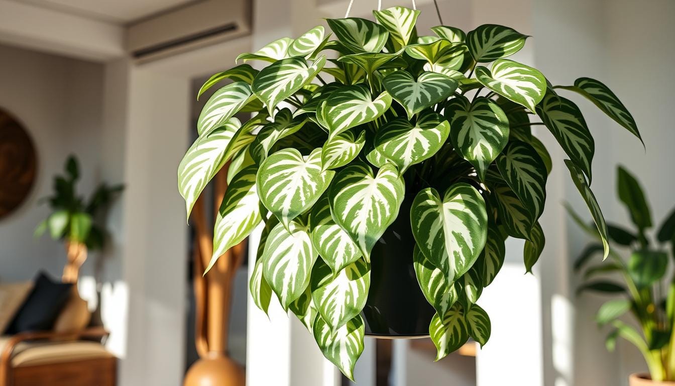 marble queen pothos plant