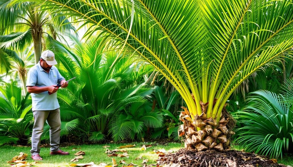 Areca Palm Pruning Techniques